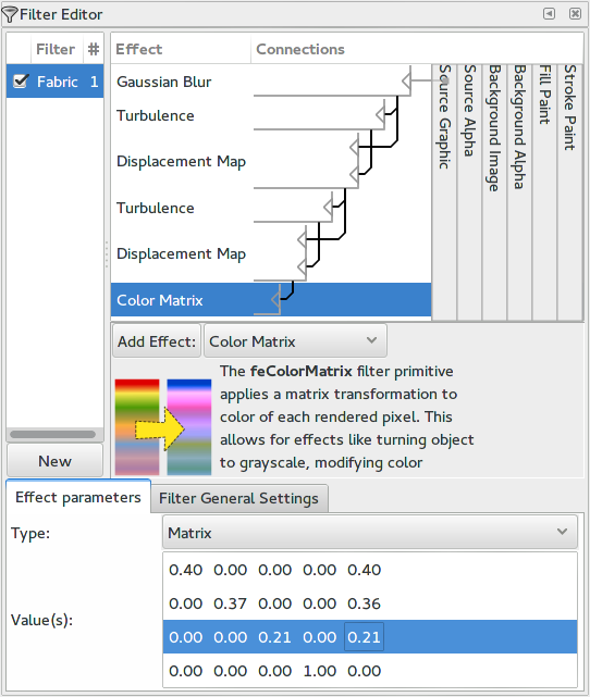 Filter Dialog image.