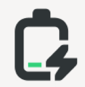 Symbolic icon, pixellated
