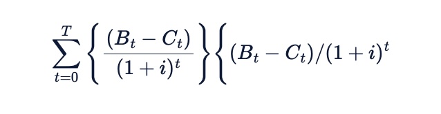 sommatoria sigma Testo sotto t uguale 0 Testo sopra T maiuscola Fine script InizioSet FrazioneIniziale parentesi aperta B maiuscola pedice t Linea di frazione meno C maiuscola Pedice t Linea di frazione parentesi chiusa Parentesi aperta sopra 1 più i parentesi chiusa Apice t Linea di frazione FineFrazione FineSet Parentesi graffa aperta B maiuscola Pedice t Linea di frazione meno C maiuscola Apice t Linea di frazione parentesi chiusa diviso per parentesi aperta 1 più i parentesi chiusa Apice t