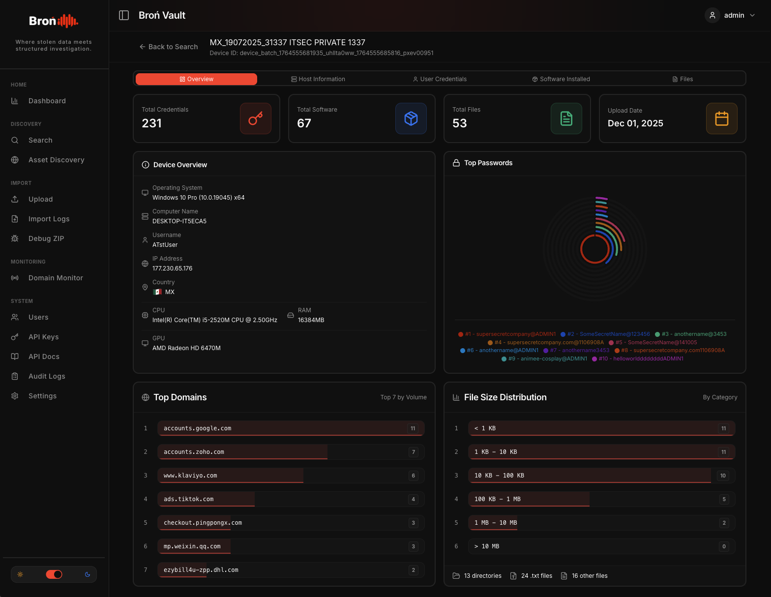 Bron Vault Device Overview alt text