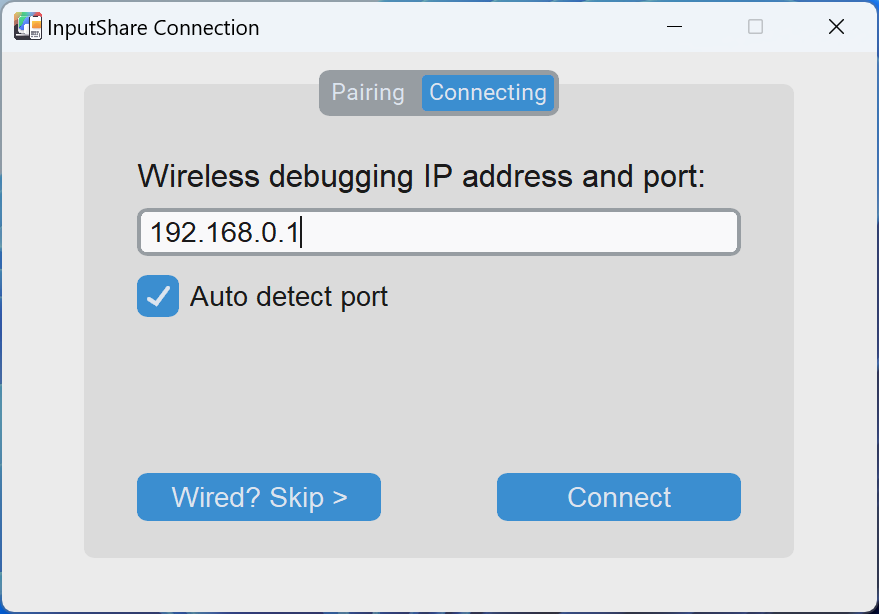 Connecting UI
