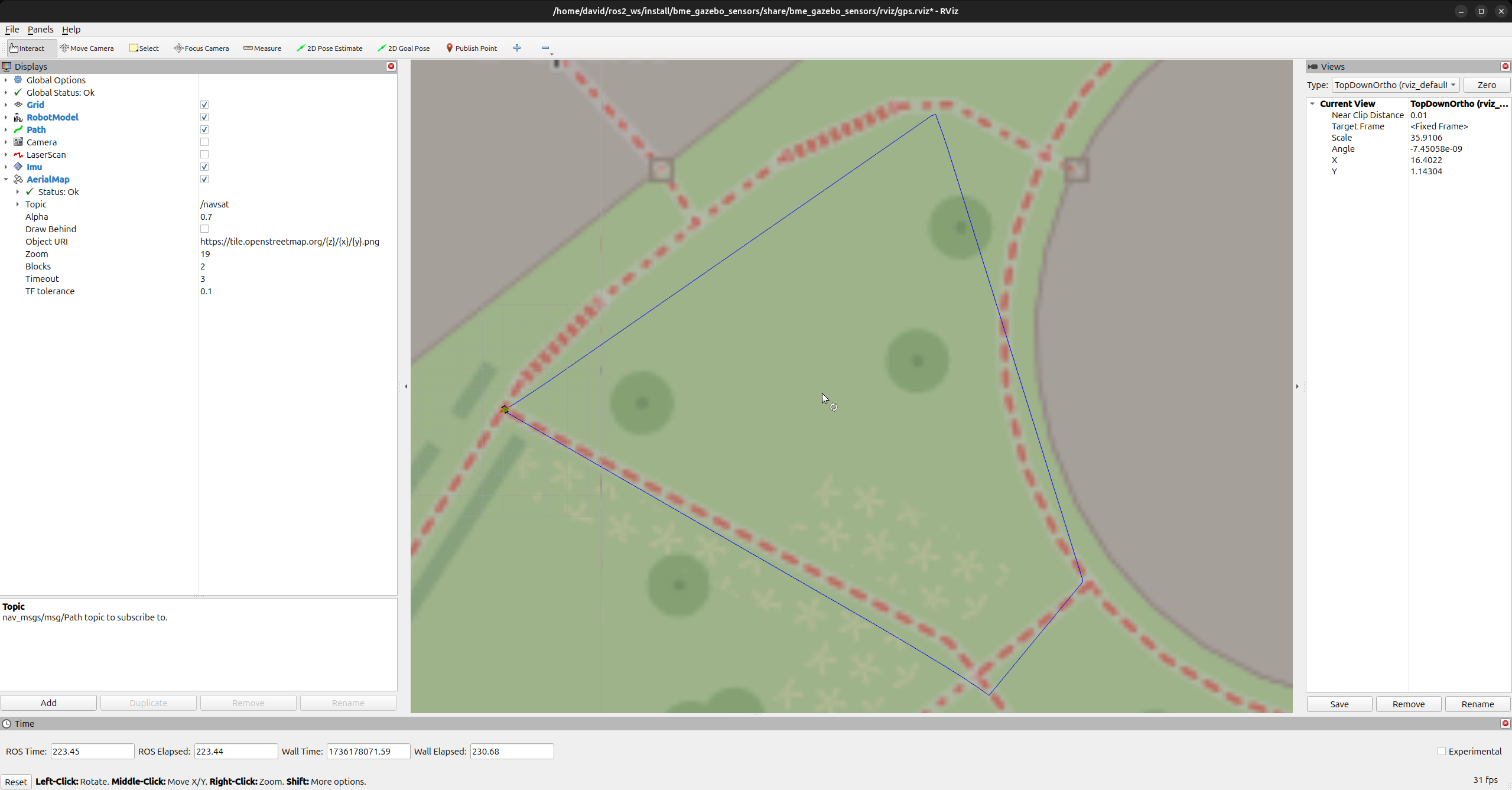 RViz GPS alt text