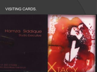 VISITING CARDS.