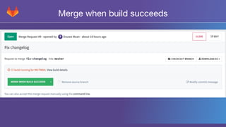 Merge when build succeeds