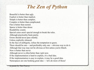 What is Python? O-O rapid prototyping language