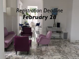 Registration Deadline
February 28