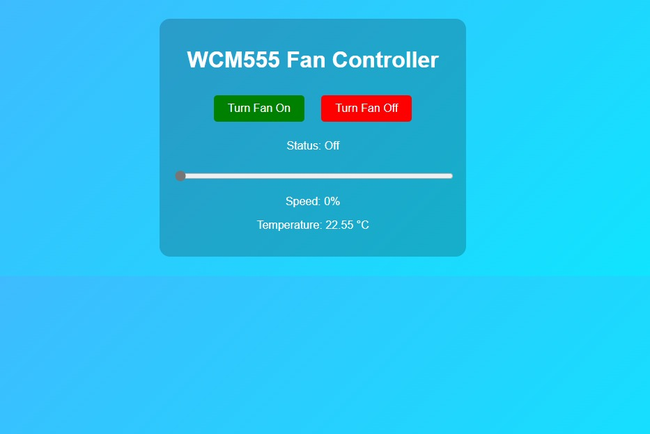 Fan Controller Interface