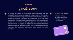 ¿QUÉ SON?
La tarjeta de débito (https://www.bbva.com/es/que-tipos-de-tarjetas-bancarias-existen-y-en-que-se-diferencian/)es