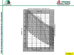 Taller de introducción al mejoramiento de crudos pesados
REGIÓN MARINA NORESTE
Grafica 3