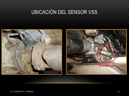 UBICACIÓN DEL SENSOR VSS
T.S. CARLOS A. VARGAS
5
