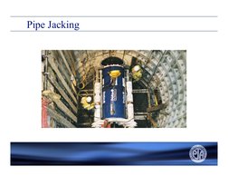 Pipe Jacking
