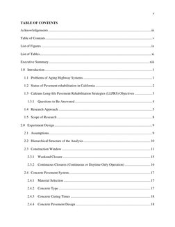 v
TABLE OF CONTENTS
Acknowledgements.........................................................................................