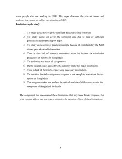 some people who are working in NBR. This paper discusses the relevant issues and
analyses the current as well as past situat