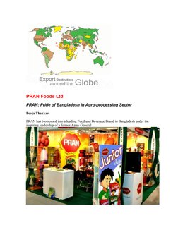 (http://www.fooddigital.com/reports/Pran_RFL_Group)PRAN Foods Ltd
PRAN: Pride of Bangladesh in Agro-processing Sector
Pooja