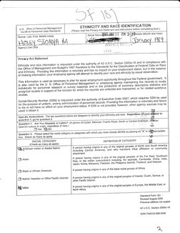 3k
ETHNICITY AND RACE IDENTIFICATION
IPIpase read the PrivacY Act Statement and inctructions before completing form')
U.S. Cf
