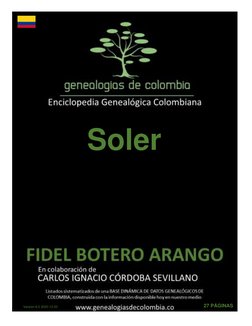  
Soler 
27 PÁGINAS 
Versión 6.0 2020-12-20 
