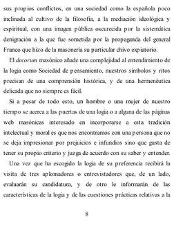 sus propios conflictos, en una sociedad como la española poco
inclinada al cultivo de la filosofía, a la mediación ideológica