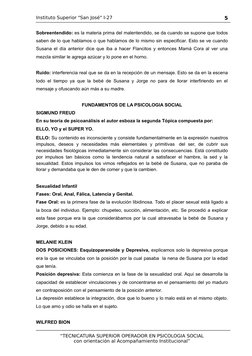 Instituto Superior "San José" I-27
Sobreentendido: es la materia prima del malentendido, se da cuando se supone que todos
sab