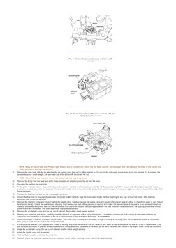 Fig. 9: Remove the accelerator pump and fuel cut-off
solenoid
Fig. 10: Do not remove the throttle valves, and the SAS and
das