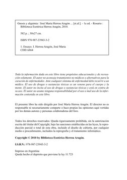 Toda la información dada en este libro tiene propósitos educacionales y de recrea-
ción solamente. El autor no aconseja trata