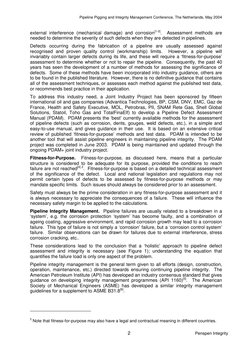 Pipeline Pigging and Integrity Management Conference, The Netherlands, May 2004
2
Penspen Integrity
external interferenc