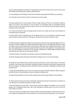 Page 6 of 8 
 
went to collect feedback, his Professor responded only with harsh criticism for his work. How do you 
think Ab