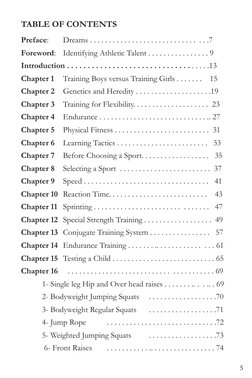 5
TABLE OF CONTENTS
Preface:
Dreams . . . . . . . . . . . . . . . . . . . . . . . . . . . . . . .7
Foreword: Identifying