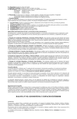 b). Climatología: Estudia los climas del mundo.
c). Edafología o Pedología: Estudia los suelos, su origen y sus clases.
d).
