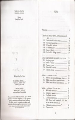 TEORÍA DE LA LITERATURA
Y LITERATURA COMPARADA
Director:
Miguel Ángel Garrido
O Miguel Ángel Pérez Priego
O EDITOR