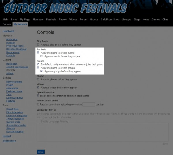 groupeventcontrol Control Who Can Create Groups and Events